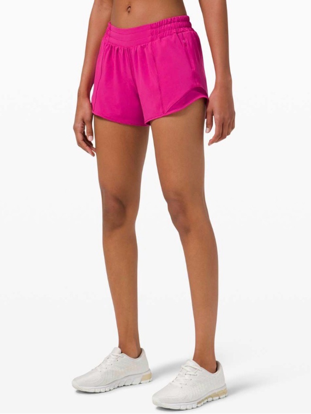 Lululemon Hotty Hot Short II "Long 4" in 
Ripened Raspberry Size 6 - Picture 3 of 16
